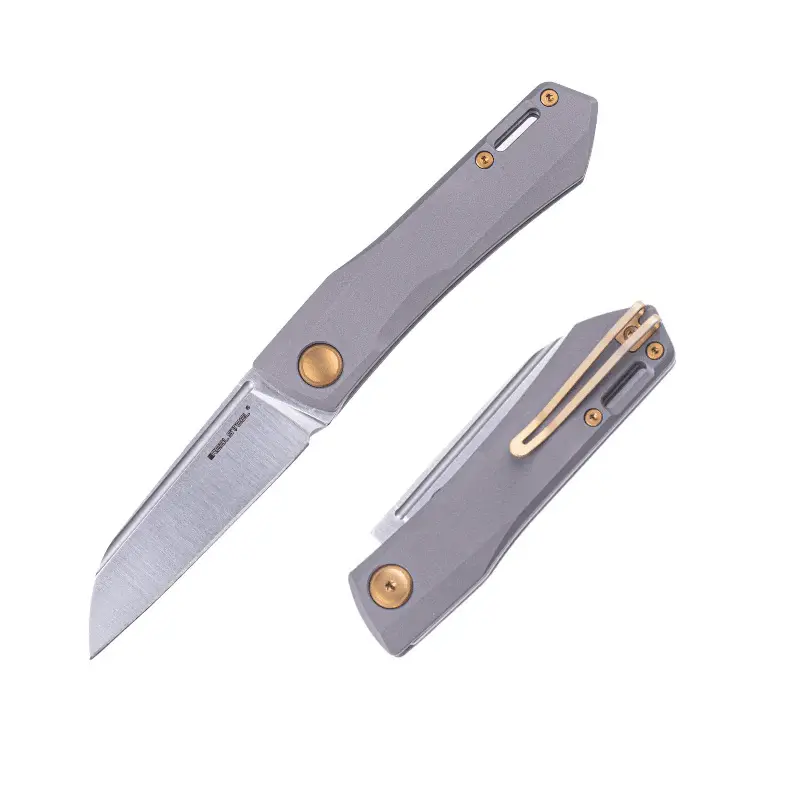 Складной нож Solis – Titanium, сталь N690, рукоять титан зеркало шкаф jorno solis new 34 с подсветкой и полками