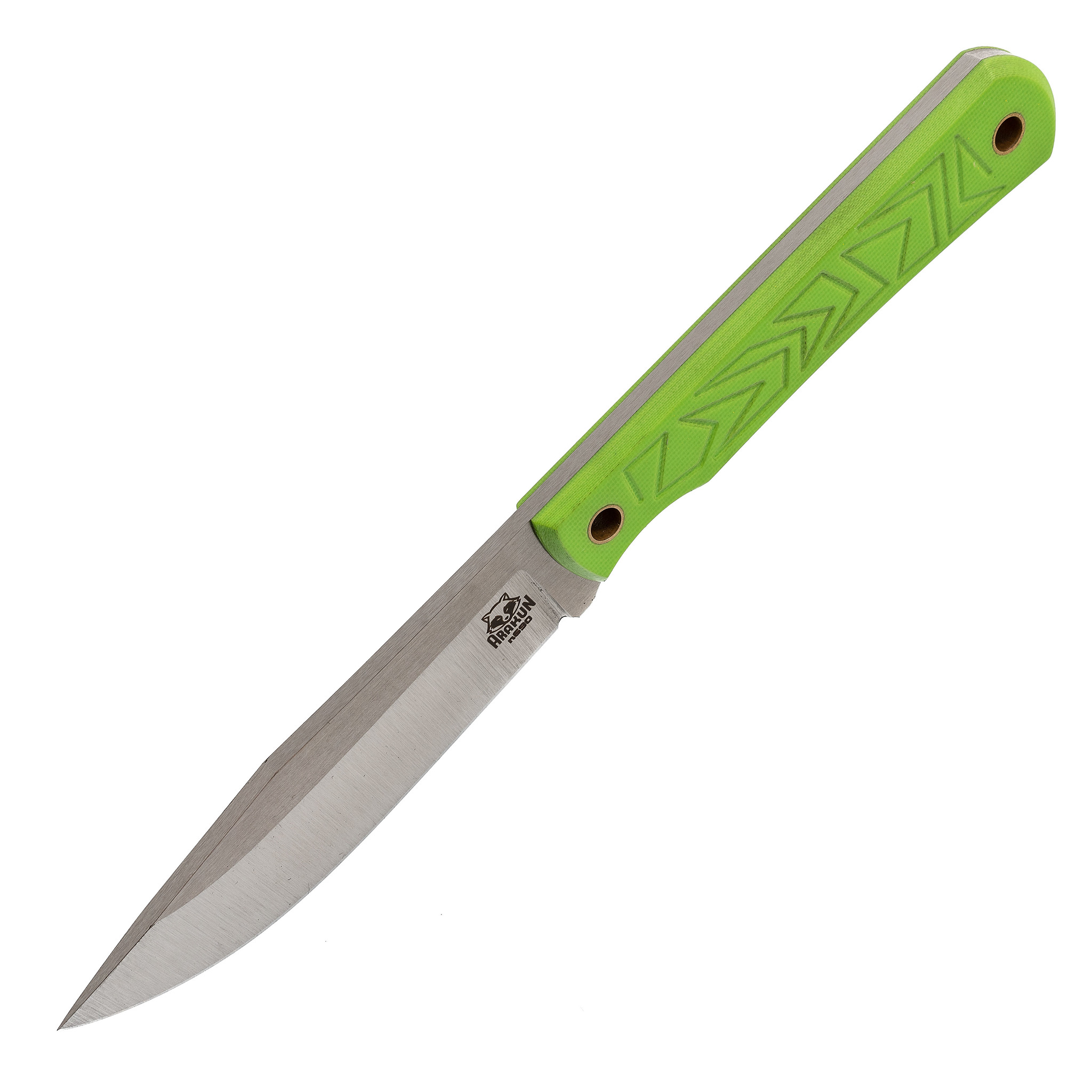 Нож Аракул, сталь N690, рукоять G10, салатовый - фото 4