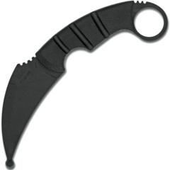 Фото Нож тренировочный Ontario Kerambit Trainer, rubber, black