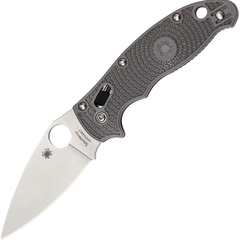 Фото Нож складной Manix 2 Spyderco 101PGY2, сталь Carpenter CTS™ - Maxamet® Micro-Melt® Alloy Satin Plain, рукоять пластик FRCP, серый