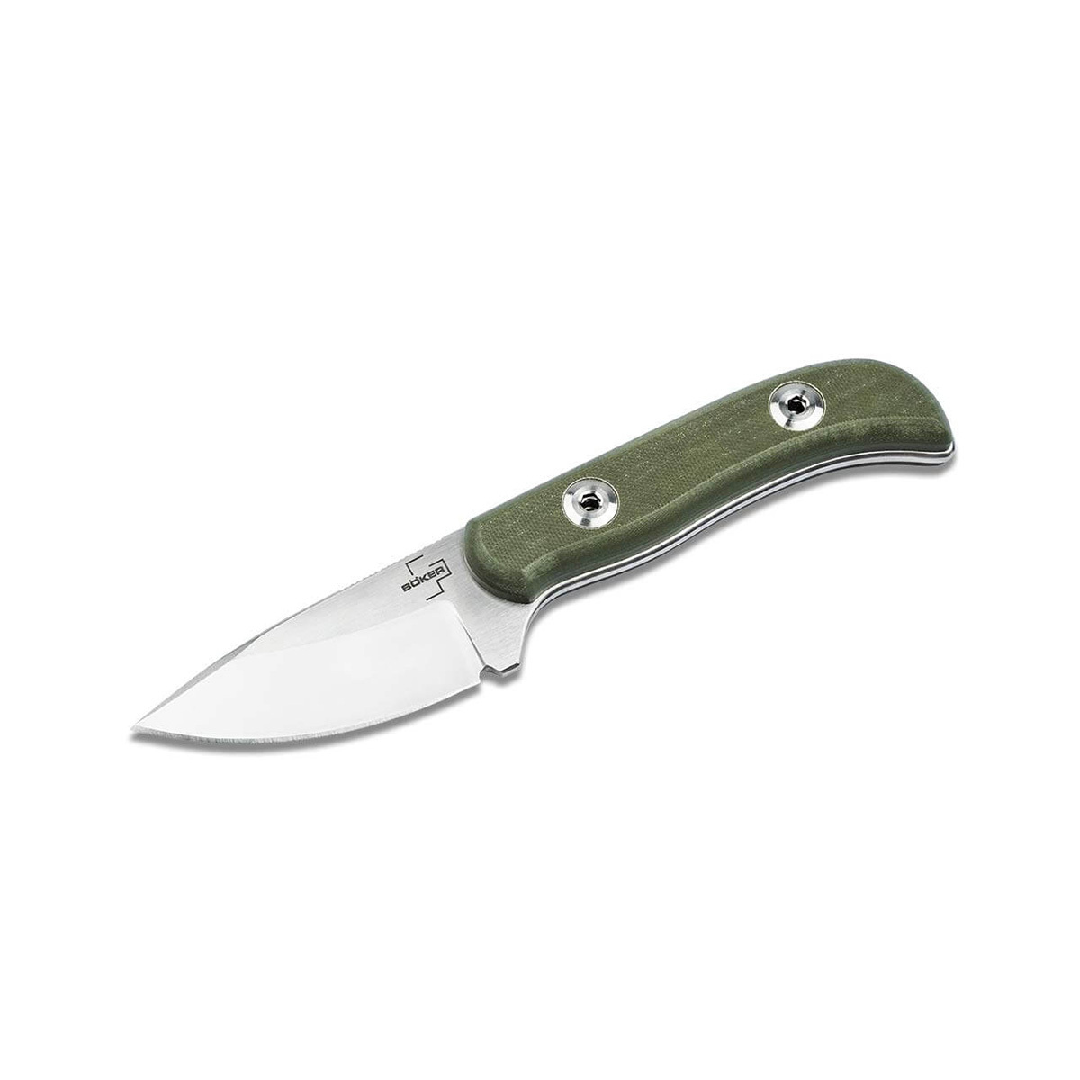 Нож скрытого ношения с фиксированным клинком Boker Plus  Woodland Tactical Dasos, сталь D2, рукоять G10 дидактическое пособие woodland обучение счету подсолнух