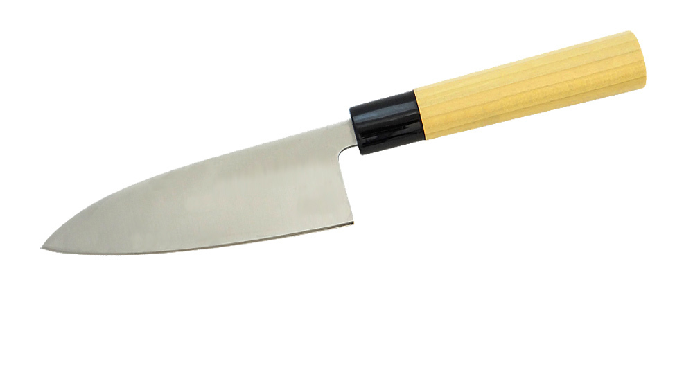 фото Нож кухонный деба, fuji cutlery narihira, tojiro, fc-72, сталь mo-v, eco-wood, в картонной коробке