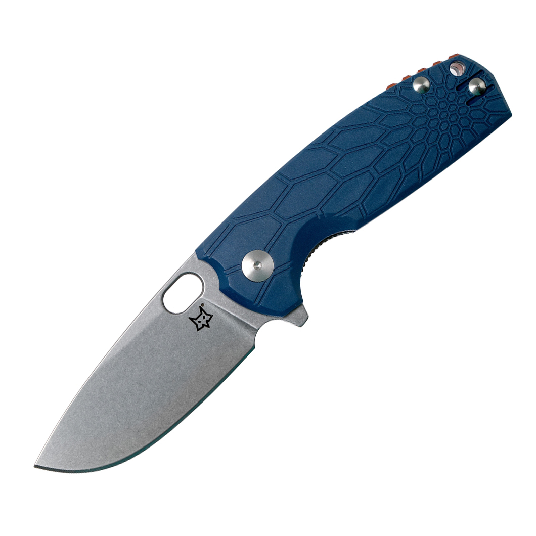 Складной нож Fox CORE VOX, сталь N690, рукоять термопластик FRN, синий