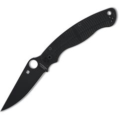 Фото Складной нож Spyderco Military 2 Salt, сталь Magnacut DLC, рукоять G10, черный