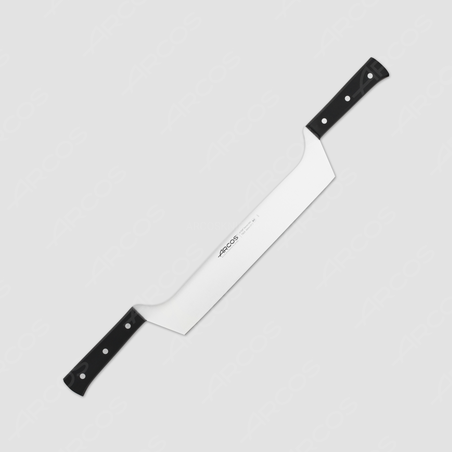 Нож для нарезки сыра с двумя ручками 29 см, Кухонные ножи, Для сыра