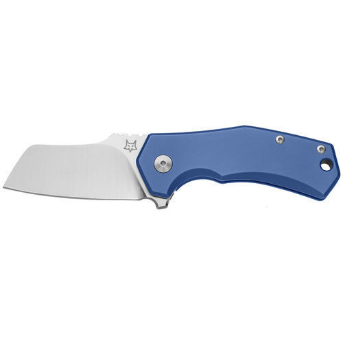 фото Складной нож fox tibl italico, сталь m390, рукоять титановый сплав, синий