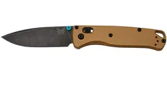 Фото Складной нож Benchmade Bugout сталь M390, рукоять Burnt Brass Aluminum