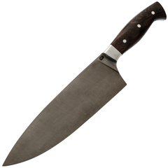 Фото Нож шефа кухонный MT-42, бубинго, кованая сталь Х12МФ