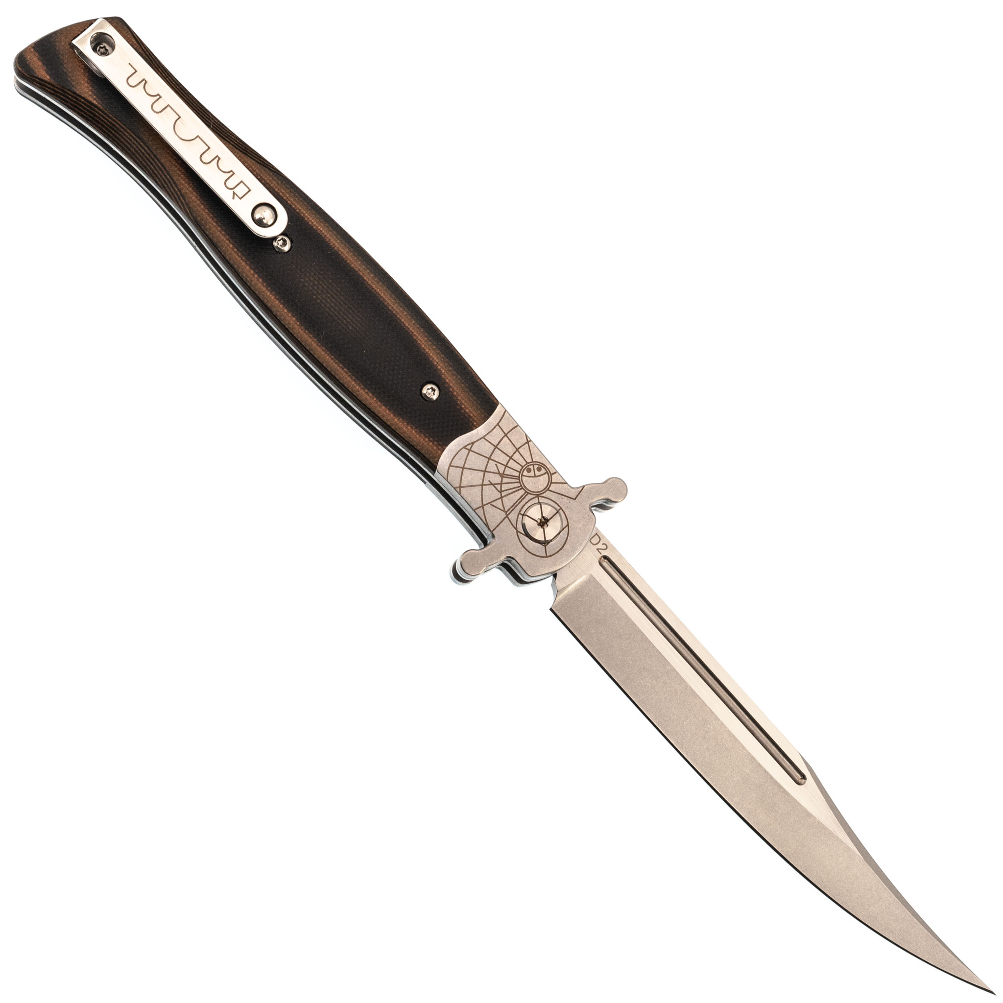 Складной нож Бандит 03, сталь D2, рукоять G10 - фото 3