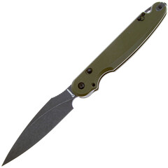 Фото Складной нож Daggerr Parrot 3.0 Olive, сталь D2, G10