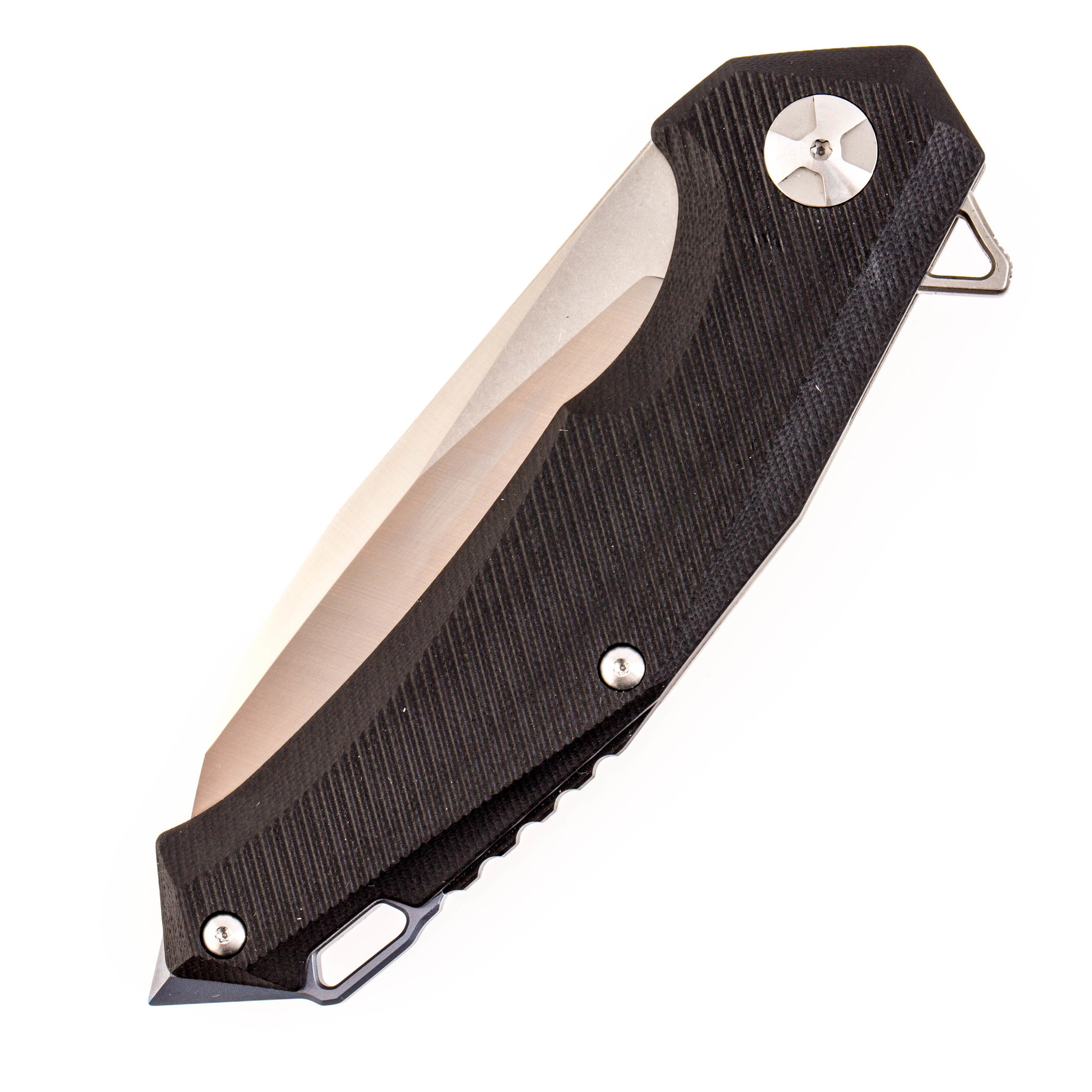 Складной нож Defcon Hybrid TF3220, сталь D2, рукоять титан/G10 - фото 6