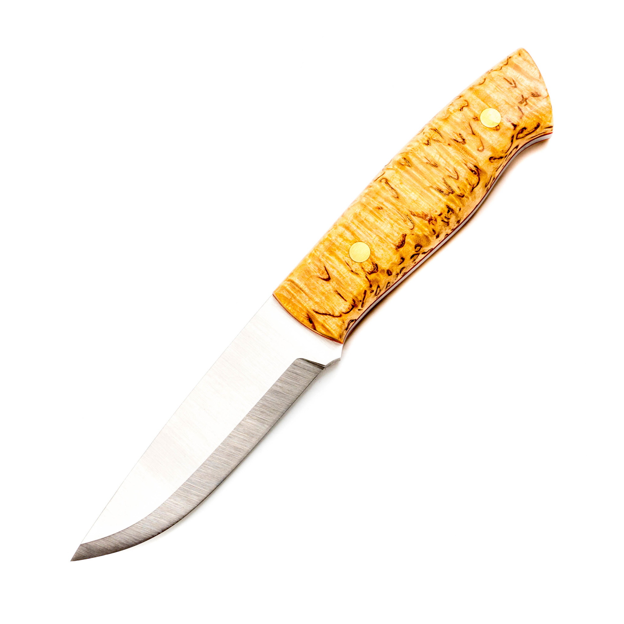 Нож Enzo Trapper 95 Birch O1 stainless scandi grind blade