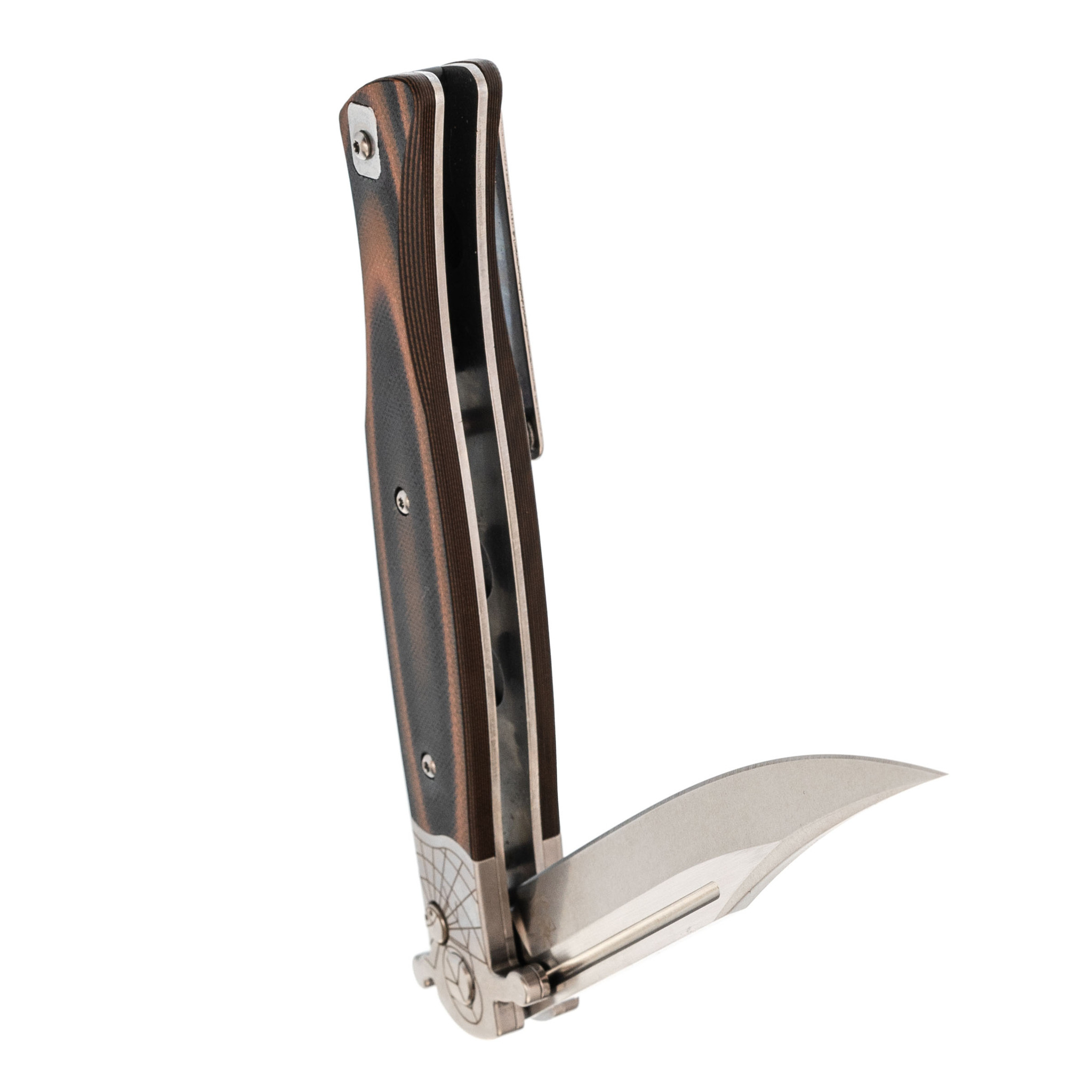 Складной нож Бандит 03, сталь D2, рукоять G10 - фото 4