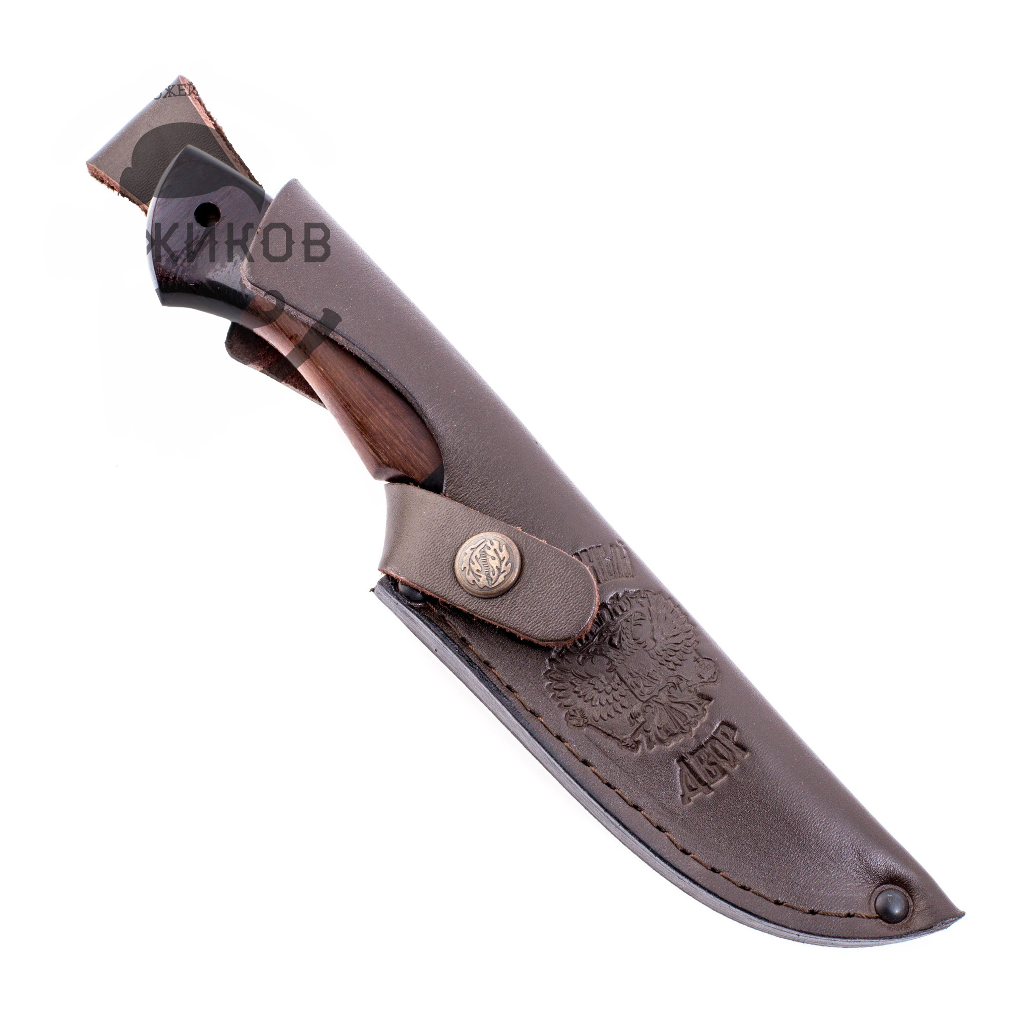 Нож Овод,  дамасская сталь - фото 5