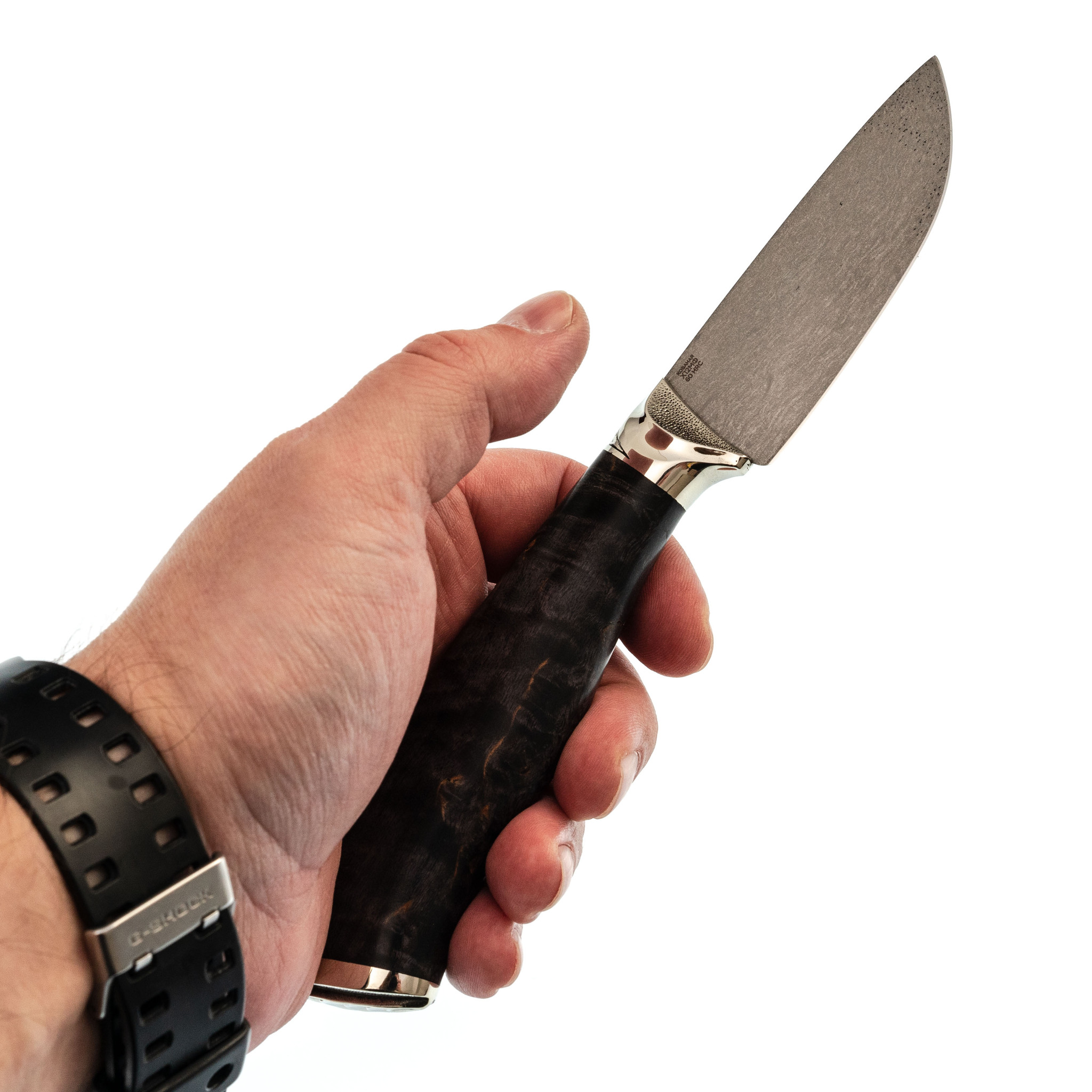 Нож Скиннер, сталь Х12МФ, орех, Слон - фото 4