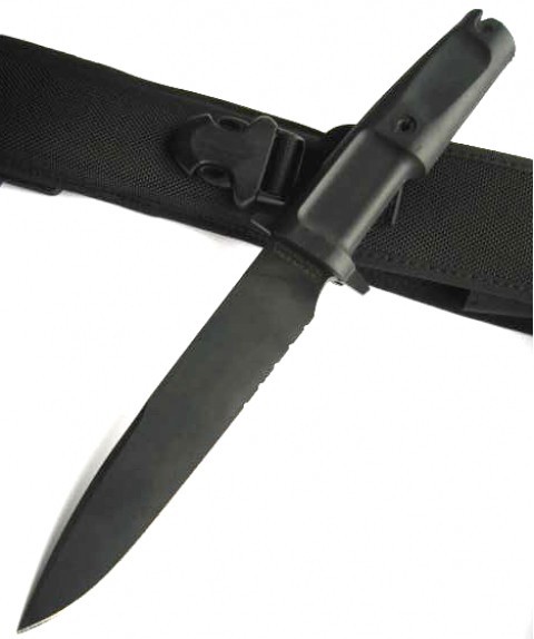 Нож с фиксированным клинком Extrema Ratio Venom, сталь Bhler N690, рукоять прорезиненный форпрен - фото 2