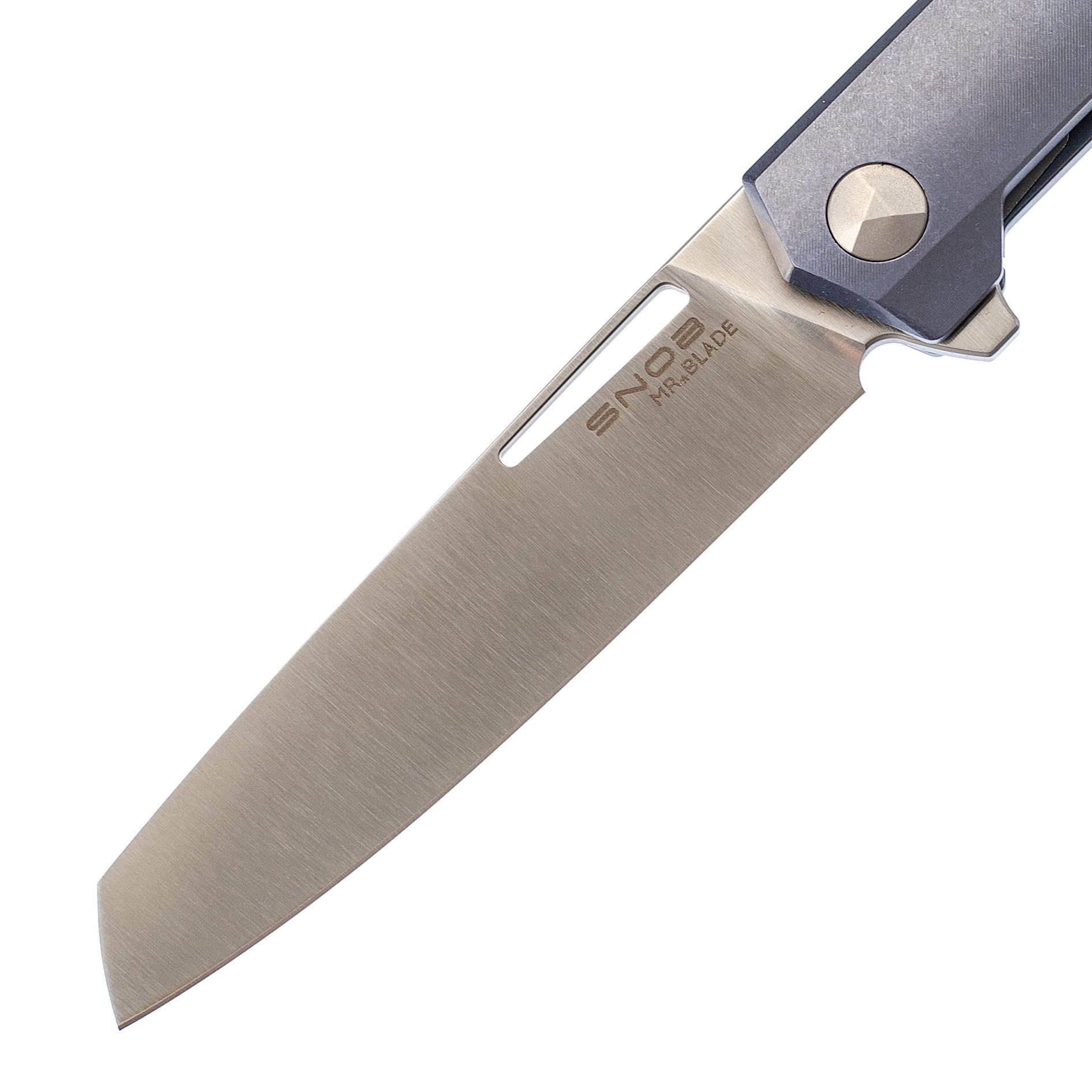 Складной нож Snob M390/Titanium - фото 2