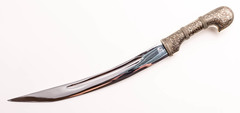 Фото Ятаган сувенирный Янычар, кожа