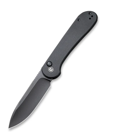 Складной нож CIVIVI Elementum Button Lock, сталь Black G10 - фото 1