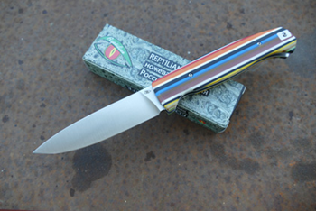 

Складной нож Reptilian Квест-01, сталь VG-10, рукоять G10