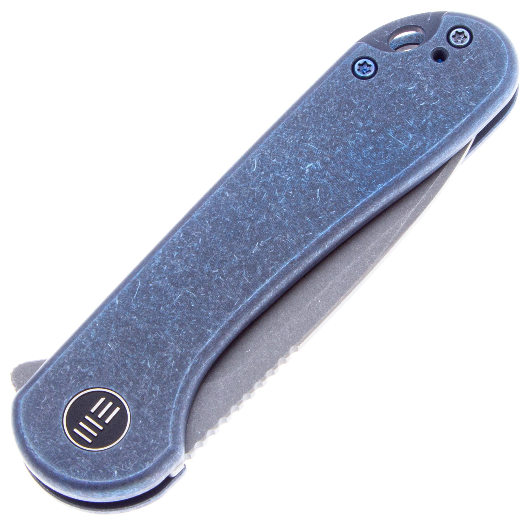 Складной нож WE Knife Elementum Blue, CPM 20CV - фото 5