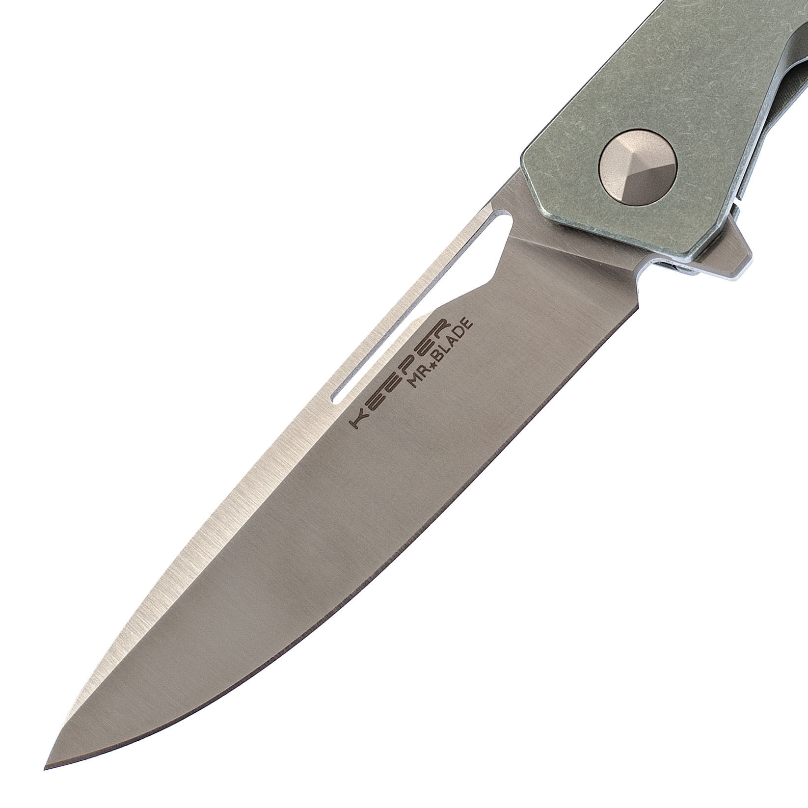Складной нож Keeper M390, Titanium от Ножиков