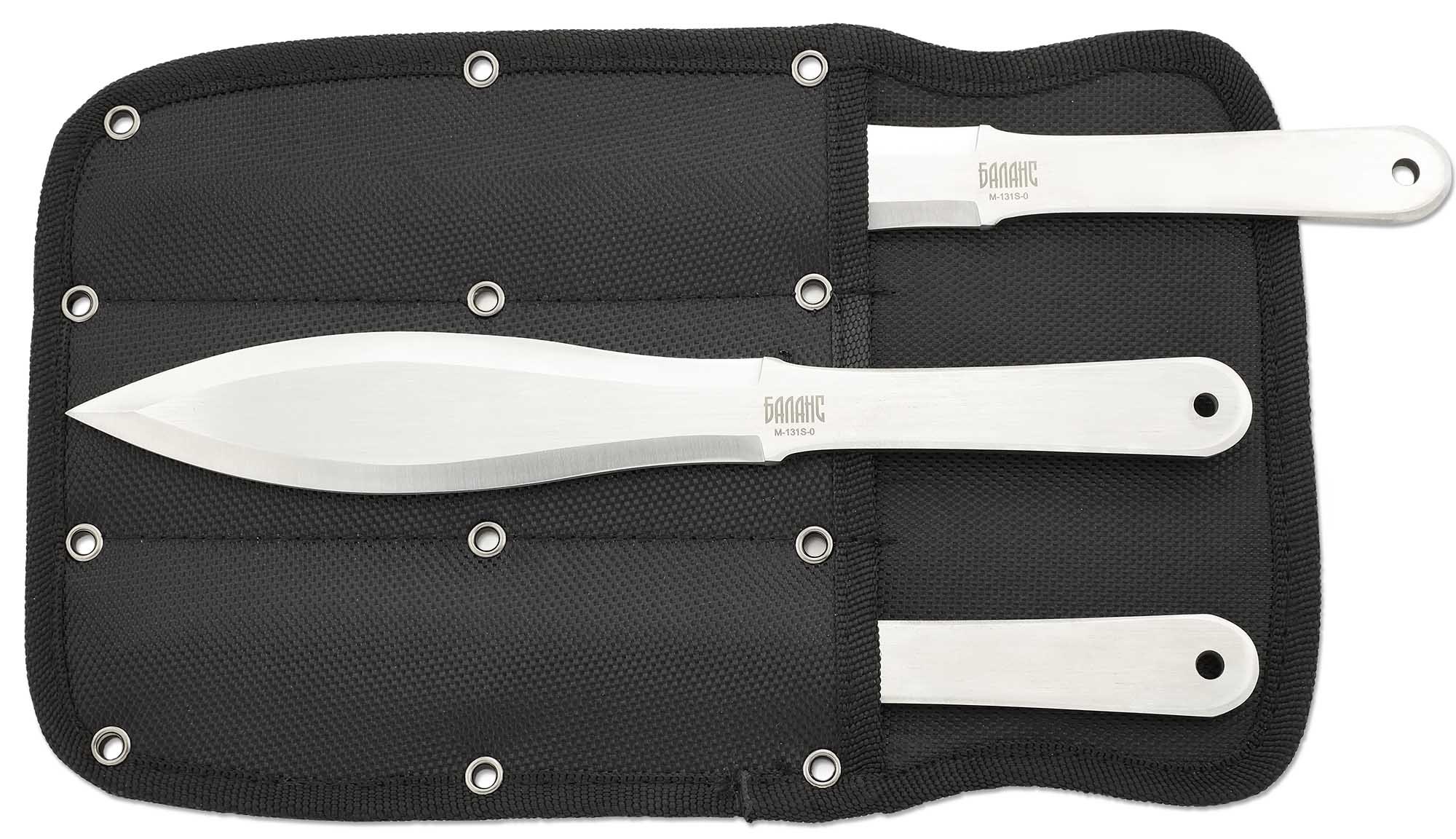 Набор из 3 метательных ножей Перо, M-131S-0 от Ножиков