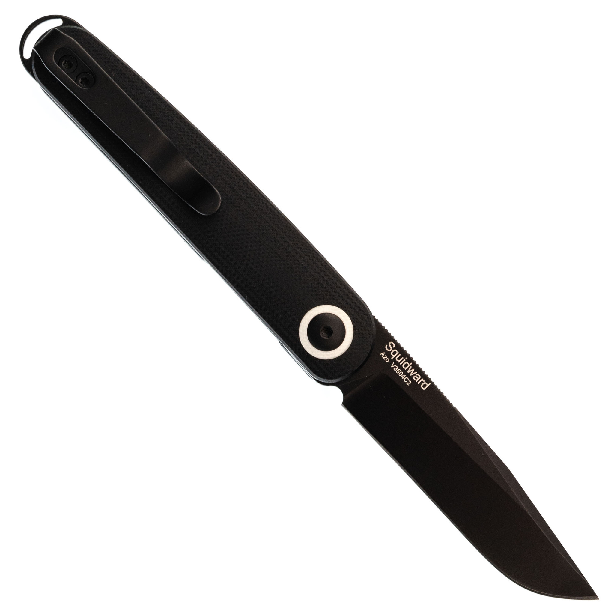 Складной нож Kizer Squidward Black, сталь 154CM, рукоять G10 - фото 3