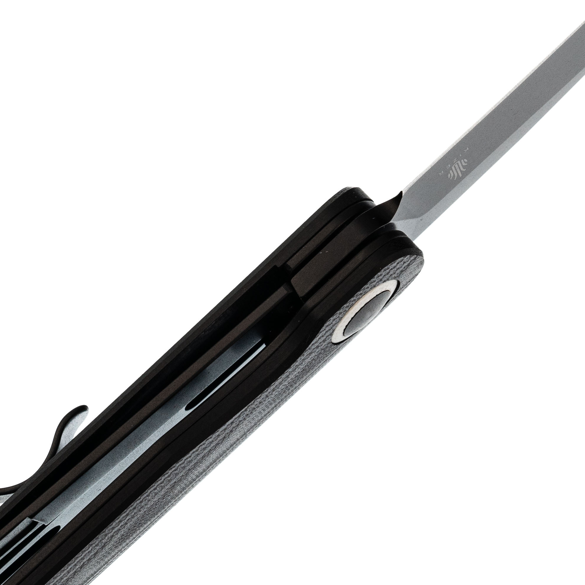 Складной нож Kizer Squidward Black, сталь 154CM, рукоять G10 - фото 4
