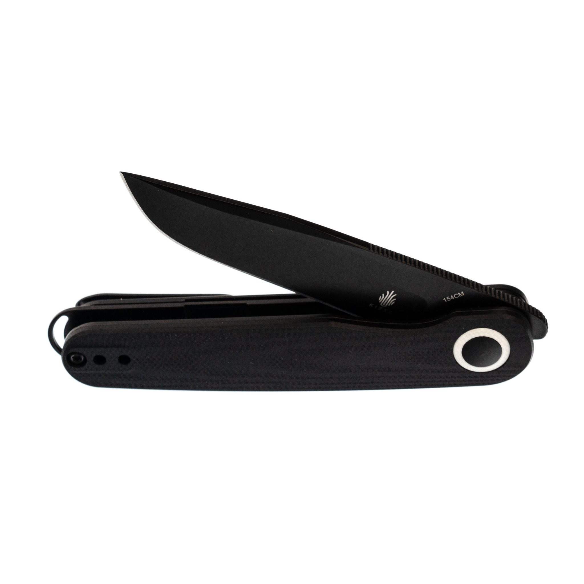 Складной нож Kizer Squidward Black, сталь 154CM, рукоять G10 - фото 6