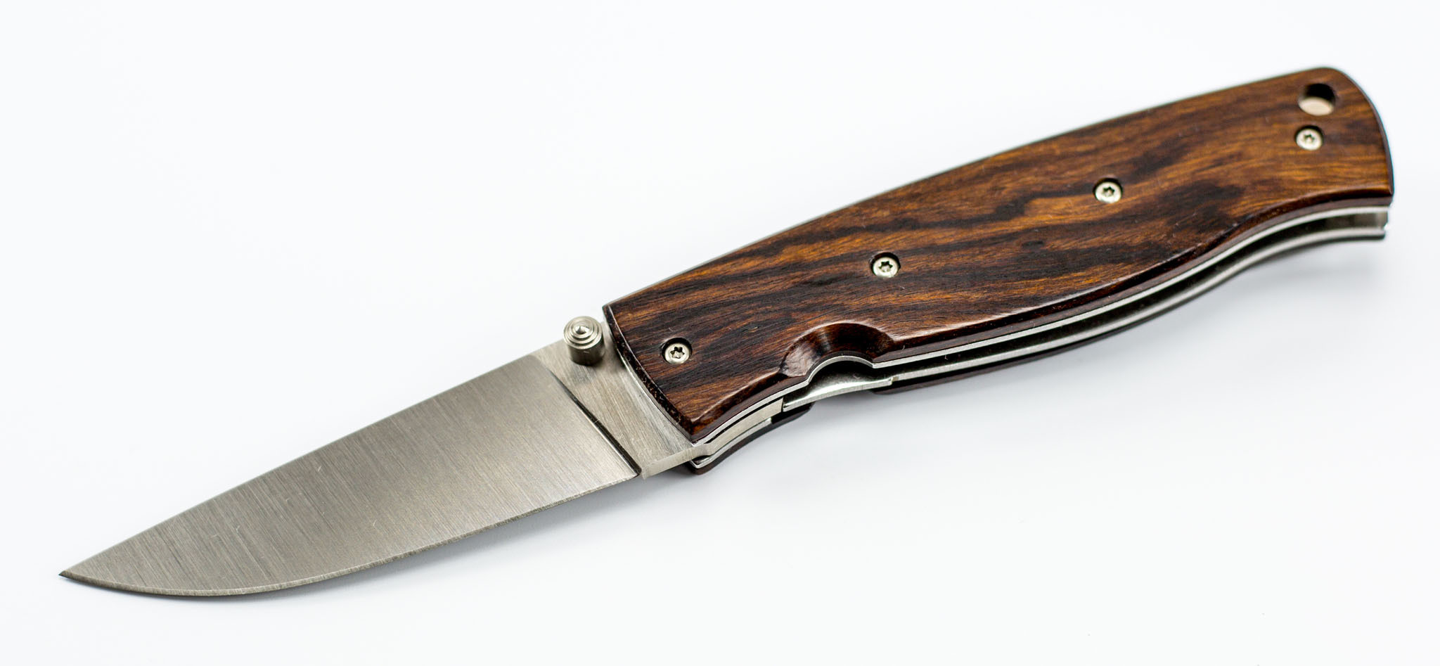 Складной нож Enzo Birk 75, железное дерево, порошковая сталь S30V
