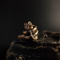 Фото Бусина Удав, бронза