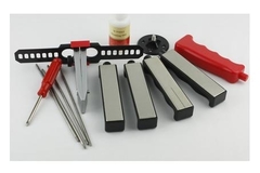 Фото Набор для заточки с держателем угла заточки, алмазные камни, Hatamoto