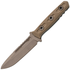 Фото Тактический нож N.C.Custom Parachuter сталь AUS-10, покрытие Stonewash, рукоять Tan G10