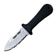 Фото Нож с фиксированным клинком Cold Steel Super Edge, сталь AUS-8A, рукоять Kray-Ex, черный