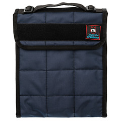 Фото Сумка для 6 фиксированных ножей с замком KTB, темно-синяя L