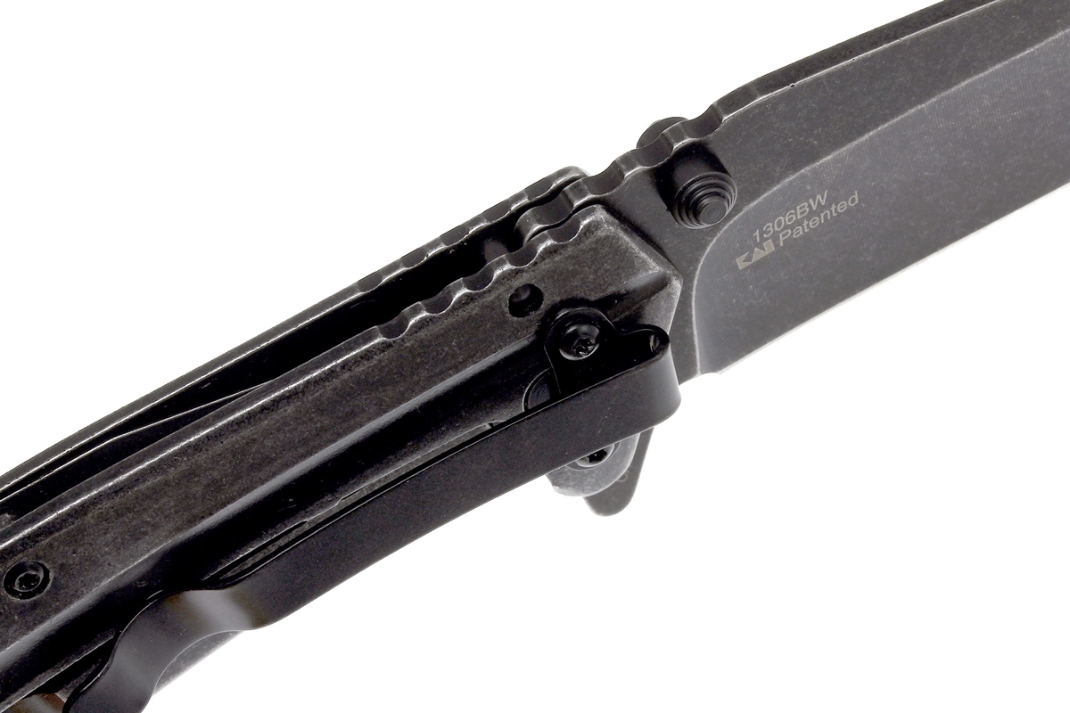 Нож складной Filter - Kershaw 1306BW, сталь 4Cr14, рукоять нержавеющая сталь - фото 6