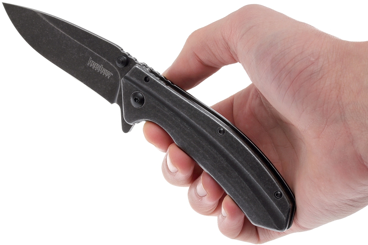 Нож складной Filter - Kershaw 1306BW, сталь 4Cr14, рукоять нержавеющая сталь - фото 8