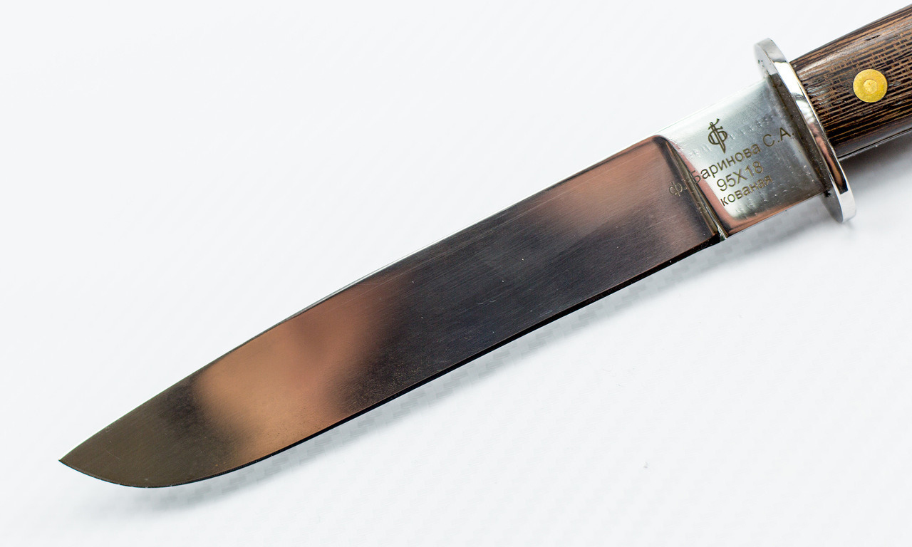 Многопредметный нож Окопник (Егерский) 95Х18, венге - фото 2