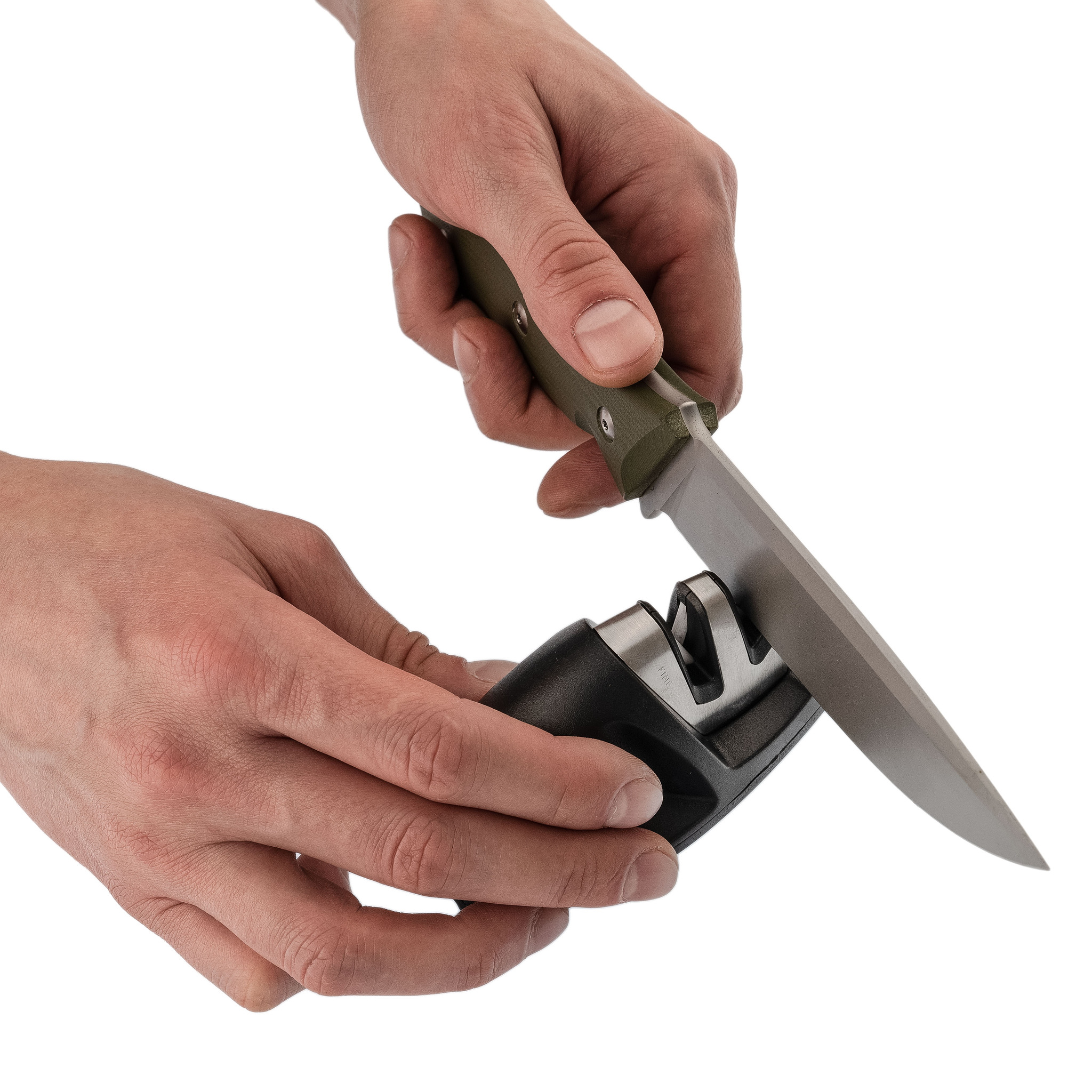 Керамическая точилка для заточки ножей и ножниц Risam Kitchen - фото 7