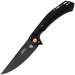 Фото Складной нож Нукер Black, сталь AUS8, рукоять G10