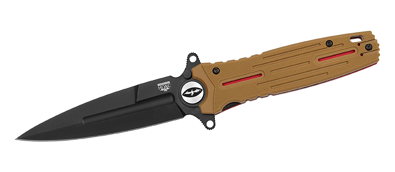 Складной нож НОКС Кондор М356, сталь D2, рукоять G10, песочный