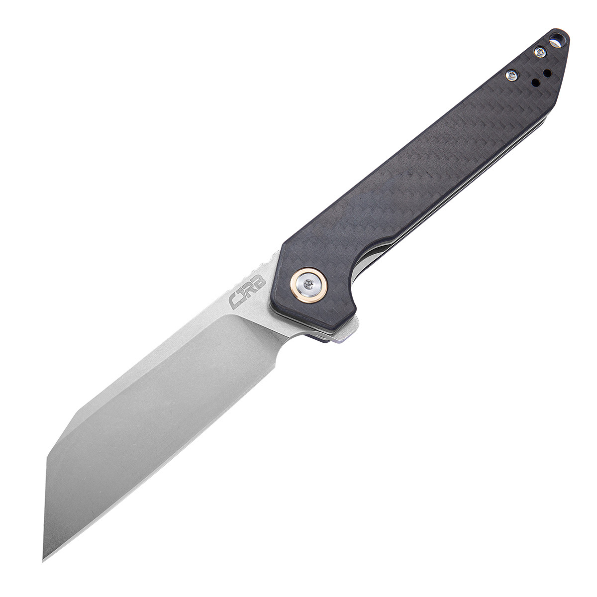 Складной нож CJRB Rampart, сталь D2, Carbon Fiber