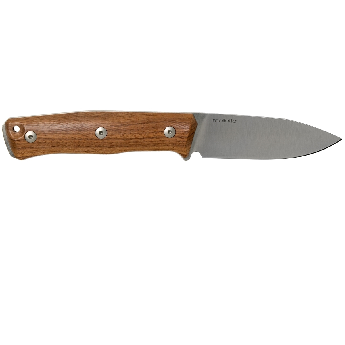 Нож с фиксированным клинком LionSteel B35, сталь Sleipner, рукоять Santos Wood - фото 3