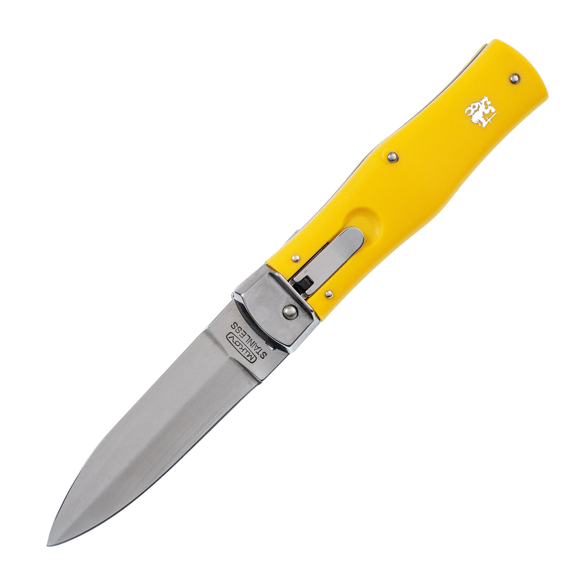 Нож автоматический Predator Yellow Mikov - фото 1