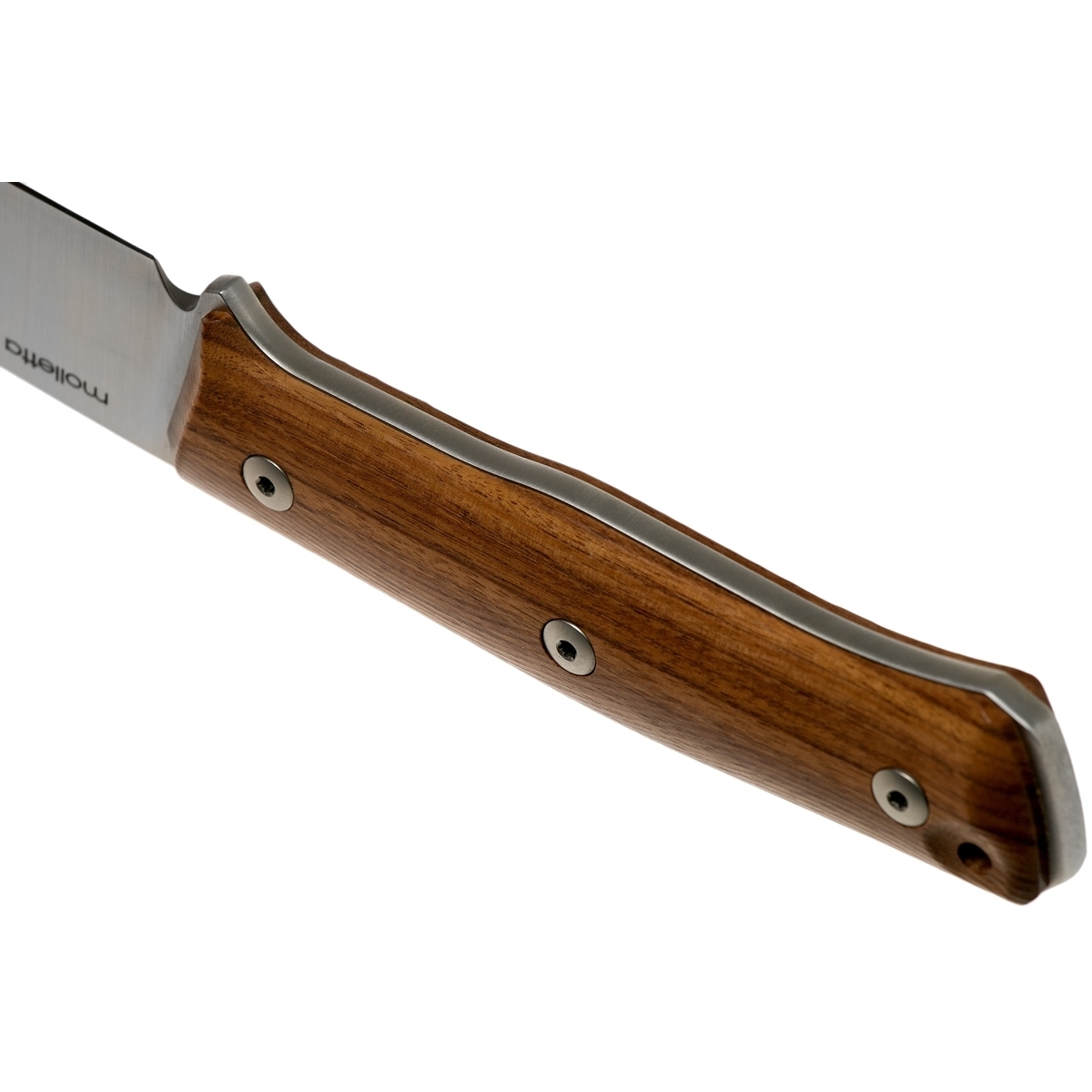 Нож с фиксированным клинком LionSteel B35, сталь Sleipner, рукоять Santos Wood - фото 5