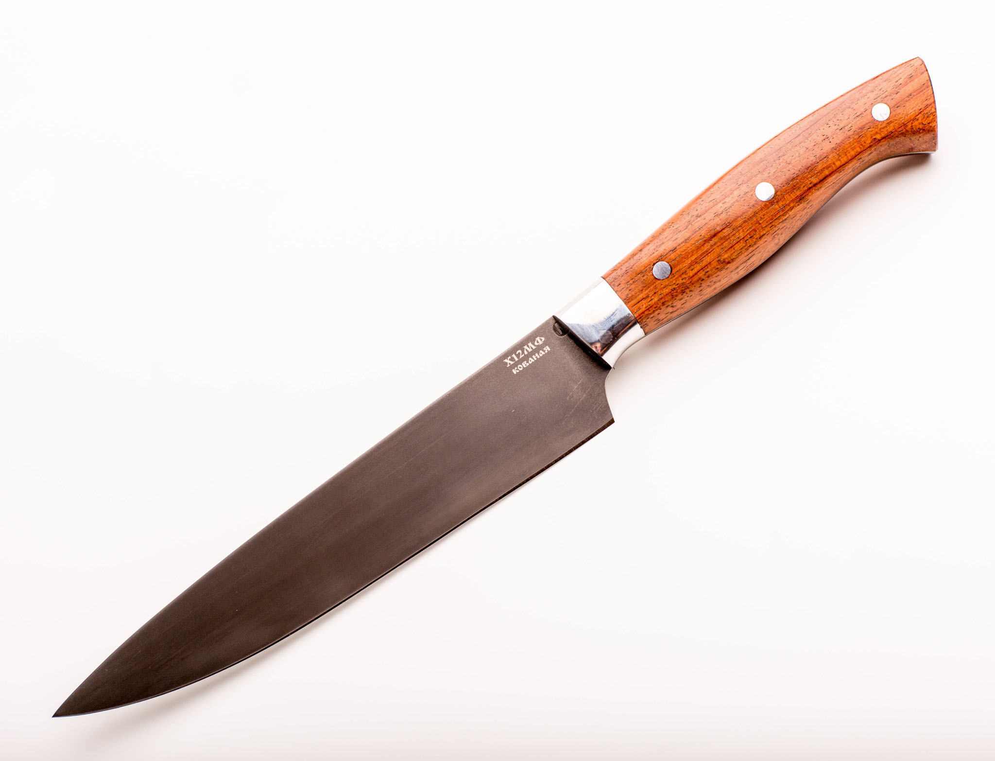 Нож кухонный МТ-51, бубинго, кованая сталь Х12МФ
