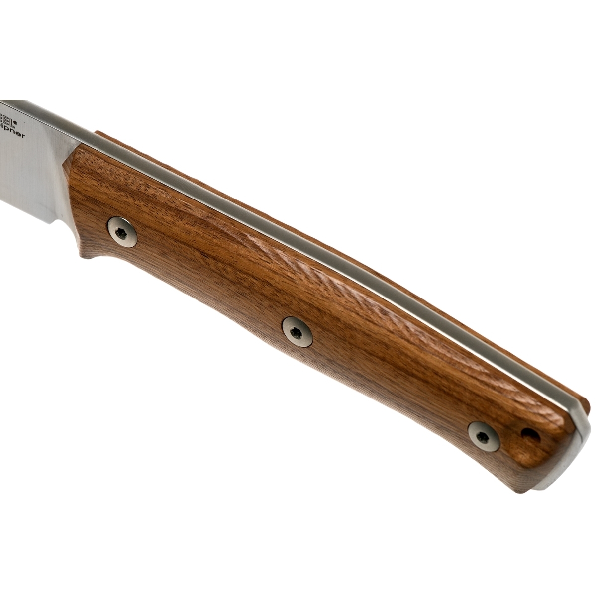 Нож с фиксированным клинком LionSteel B35, сталь Sleipner, рукоять Santos Wood - фото 6