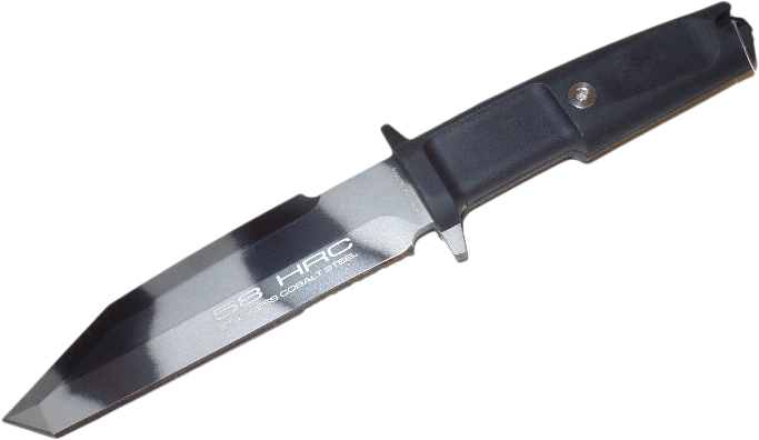 Нож с фиксированным клинком Extrema Ratio Golem Small, TigerTech Camo, сталь Bhler N690, рукоять пластик - фото 2