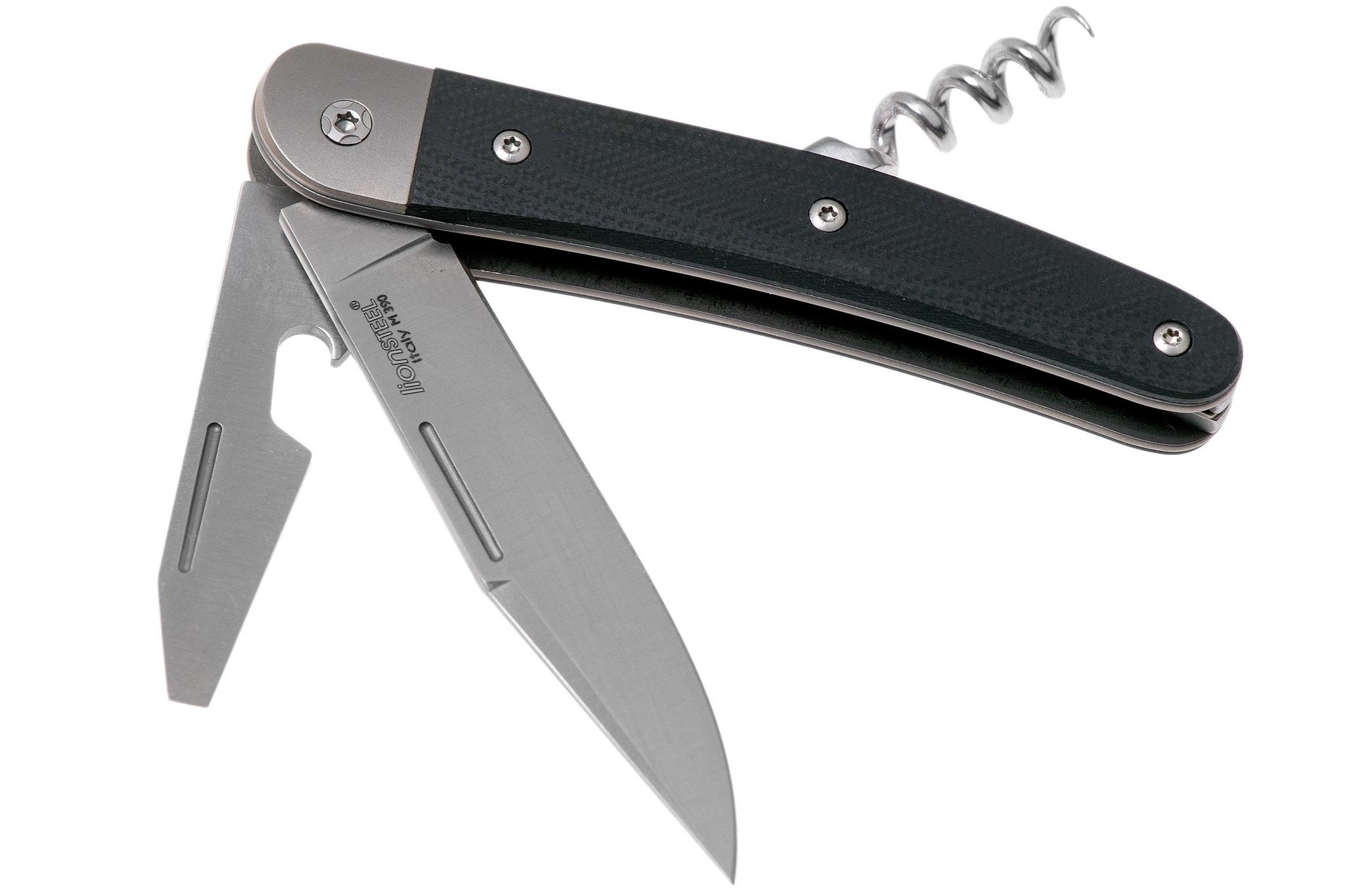 Складной нож-мультитул Lionsteel Jack 3, сталь M390, рукоять G10